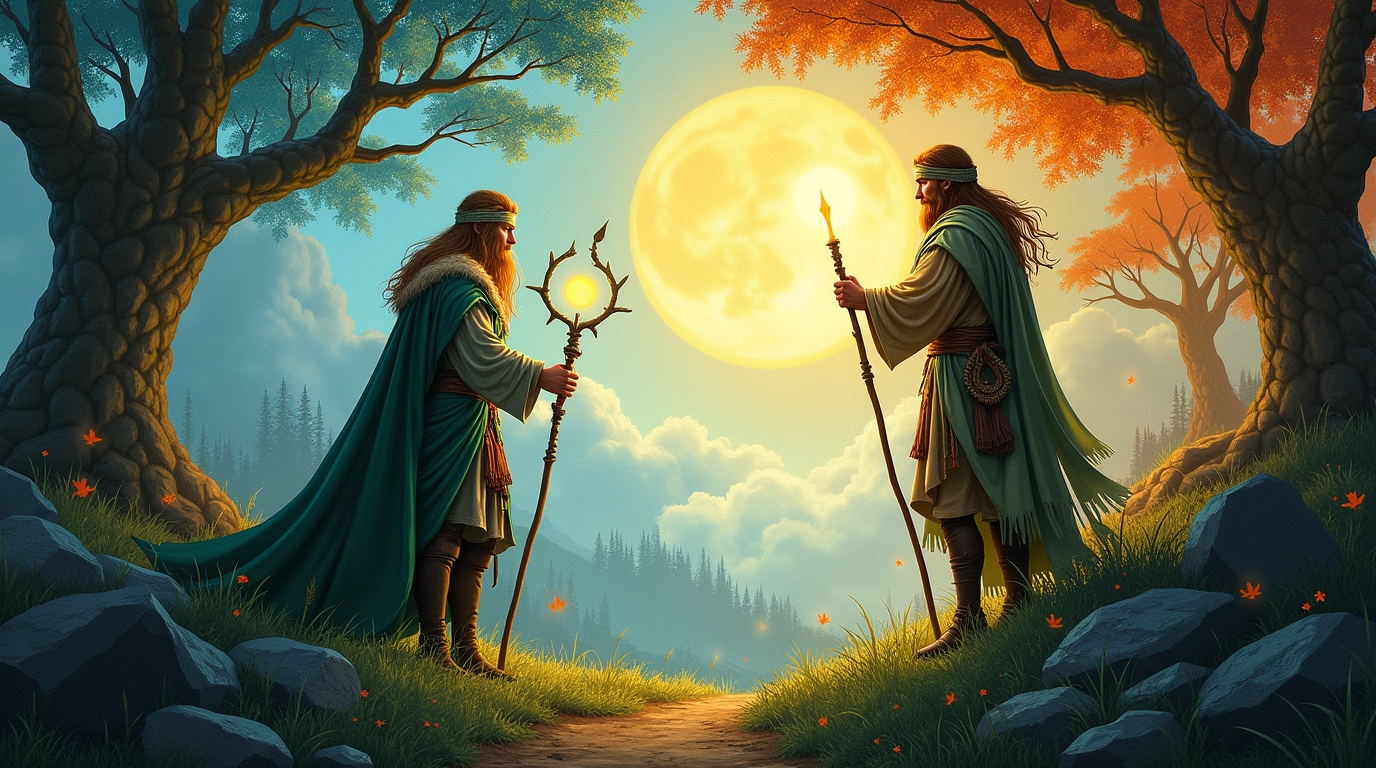 Deuses do Tempo: A Mitologia Celta e seus Ciclos Naturais