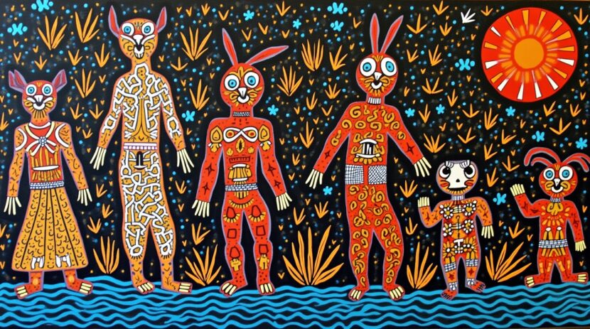 Eco da Criação: Mitologia Aborígenes e Suas Narrativas