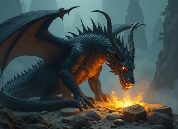 Fafnir’s Curse: A Lenda do Dragão na Mitologia Nórdica