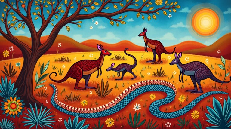 Histórias da fauna: Mitos Aborígenes e suas Lições