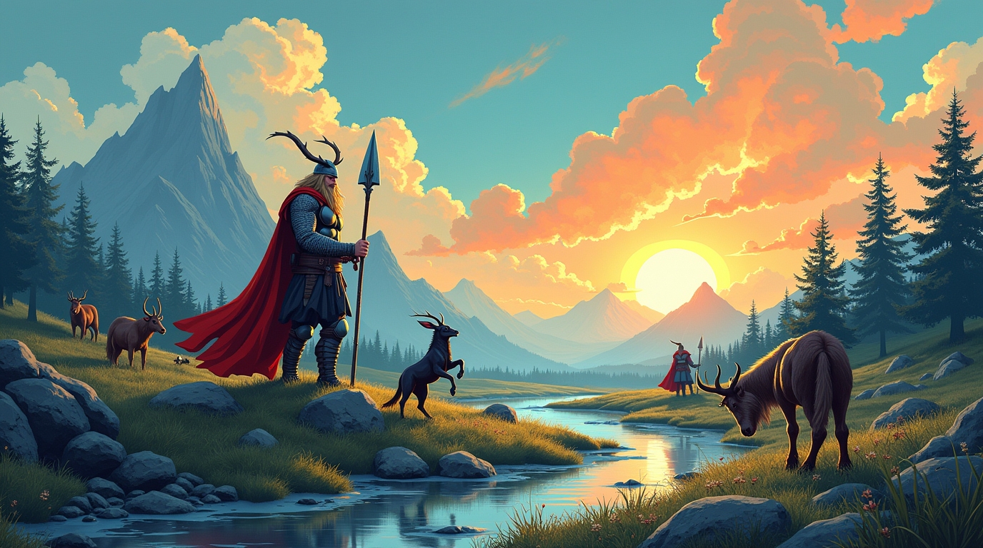 Mitologia Viking: A Fascinante História dos Deuses Nórdicos