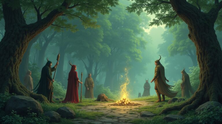 O Sussurro dos Espíritos da Terra: Mitologia Celta Revelada