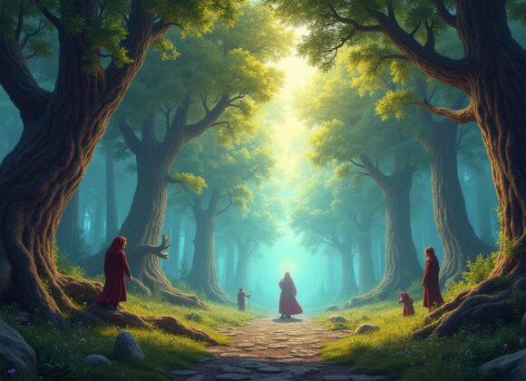 Os Guardiões do Bosque Sagrado: Mitologia Celta Revelada