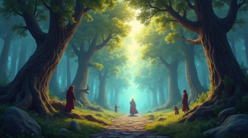 Os Guardiões do Bosque Sagrado: Mitologia Celta Revelada