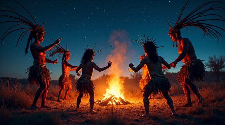 Rituais do crepúsculo: A Magia da Mitologia Aborígene
