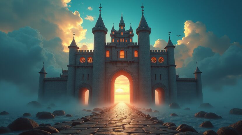 Sonhar com um castelo onde as portas nunca estão no mesmo lugar: Significados