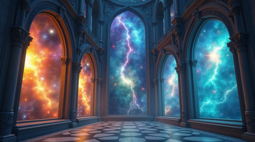 Sonhar com um castelo onde cada janela mostra um universo diferente: Significados