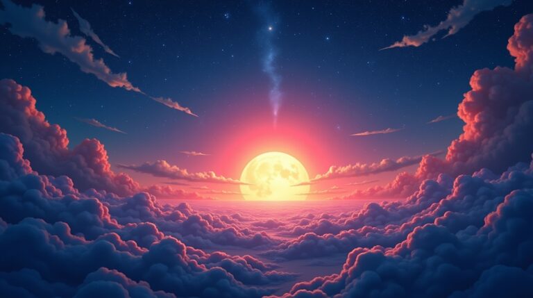 Sonhar com um céu onde o sol nasce à noite: Significados e Interpretações