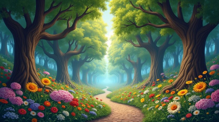Sonhar com um jardim onde as árvores contam histórias: Significados
