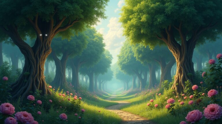 Sonhar com um jardim onde as árvores têm olhos: Significados