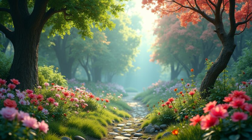 Sonhar com um jardim onde as plantas crescem instantaneamente: Significados