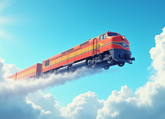 Sonhar com um trem que voa: Descubra seu significado
