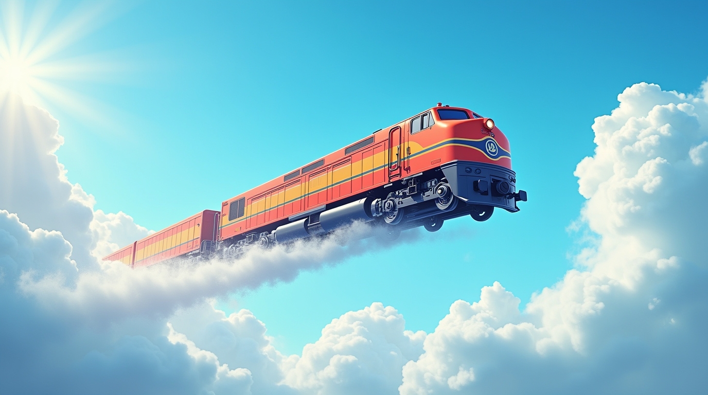 Sonhar com um trem que voa: Descubra seu significado