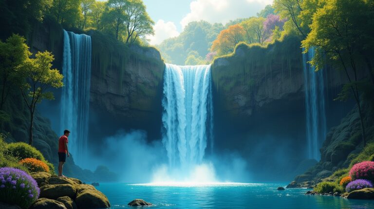 Sonhar com uma cachoeira onde a água cai para cima: Significados