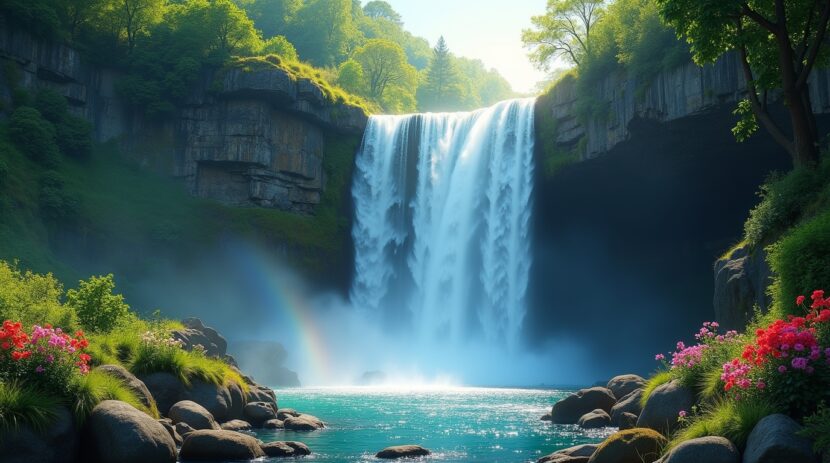 Sonhar com uma cachoeira que jorra luz: Significados Profundos
