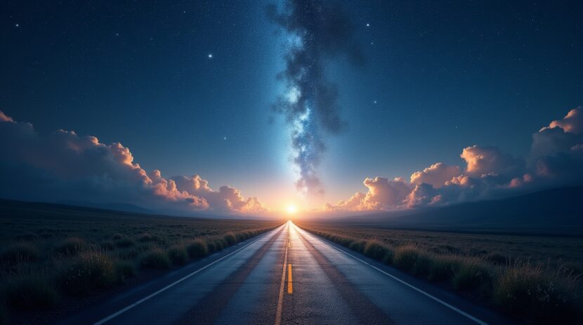 Sonhar com uma estrada que se divide em infinitos caminhos: Significado