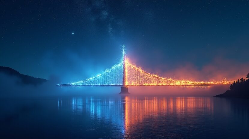 Sonhar com uma ponte feita de fogo azul: Significados e Interpretações