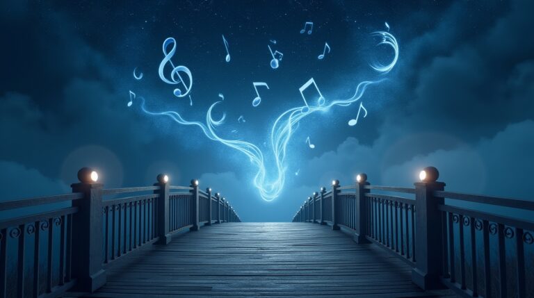 Sonhar com uma ponte onde se ouve músicas misteriosas: Significado