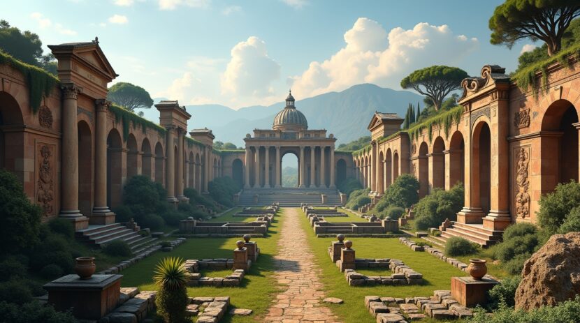Templos em Ruínas: Explorando a Mitologia Romana