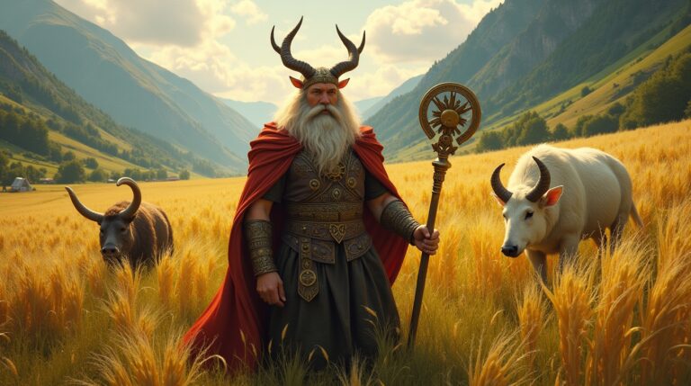 Yngvi-Freyr (Nome Alternativo de Freyr): Deus da Fertilidade
