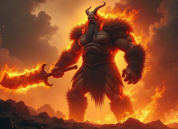 Chamas de Surtr na Mitologia Nórdica: Descubra Seu Significado