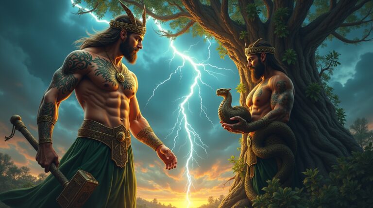 Deuses do Equilíbrio Natural na Mitologia Eslava: Descubra Perun e Veles