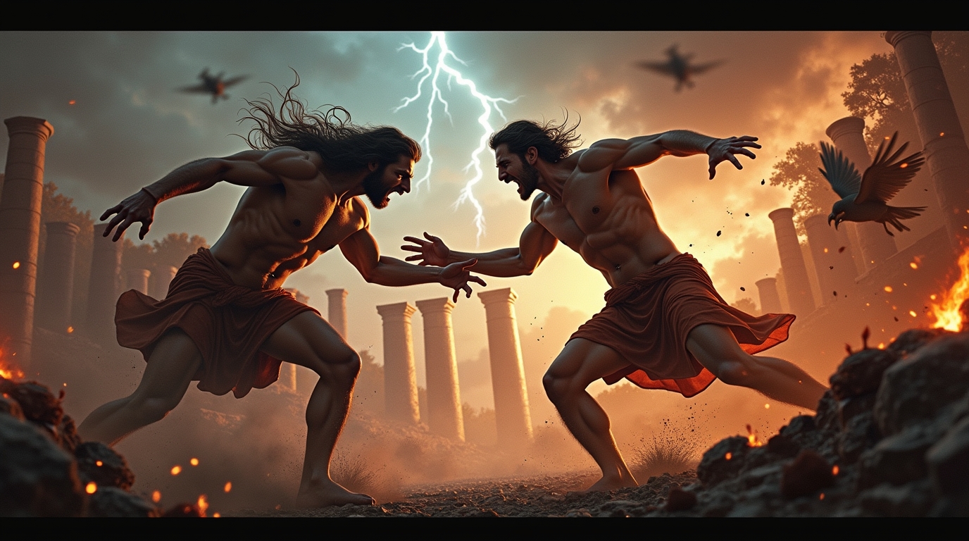Eteocles e Polinices na Mitologia Grega: Descubra a Tragédia dos Irmãos