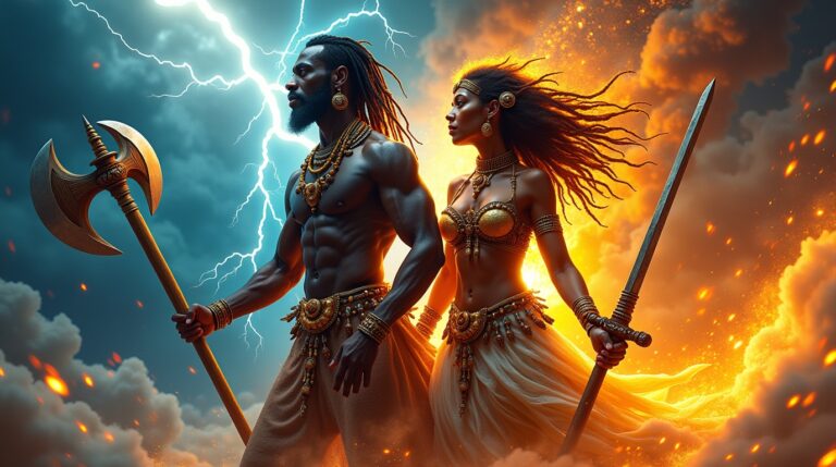 Histórias de Xangô e Iansã na Mitologia: Descubra Seus Mitos