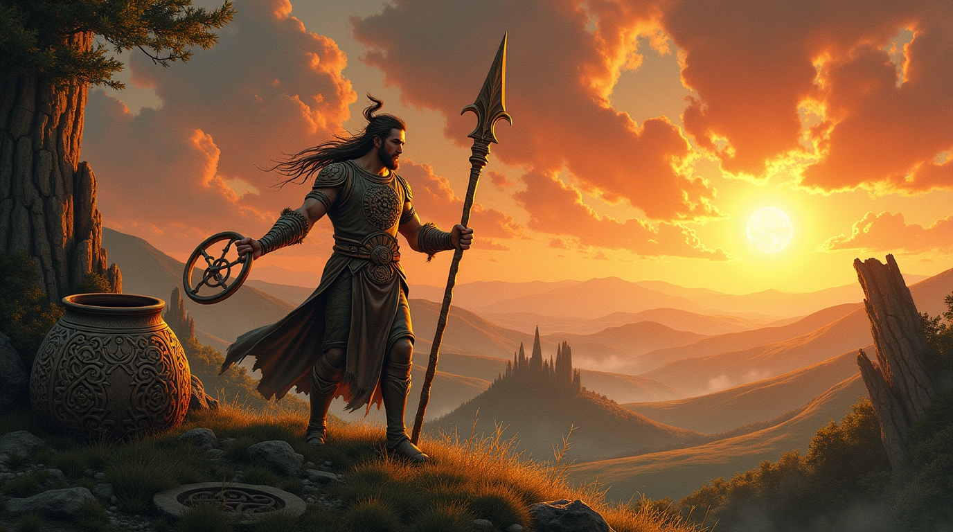 Mitologia Celta: O Segredo da Lança de Lugh Revelado
