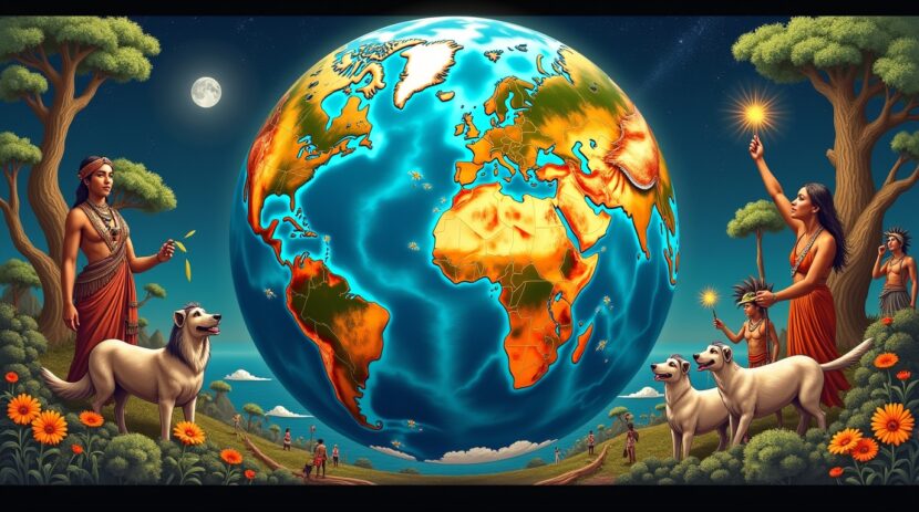 Narrativas da Mãe Terra: Elementos Visuais e Simbólicos
