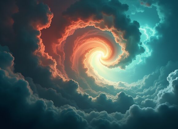 O que significa sonhar com tempestade que muda de cor? Descubra