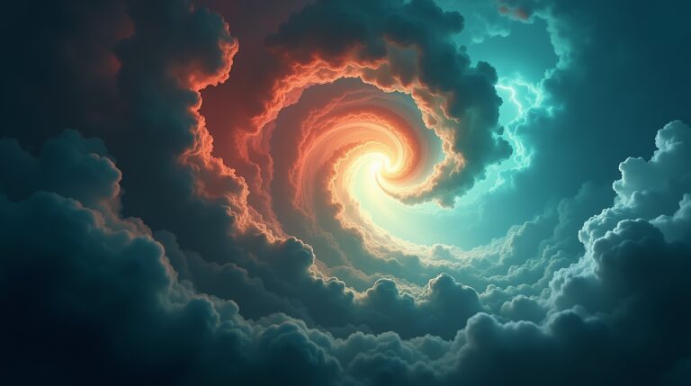 O que significa sonhar com tempestade que muda de cor? Descubra