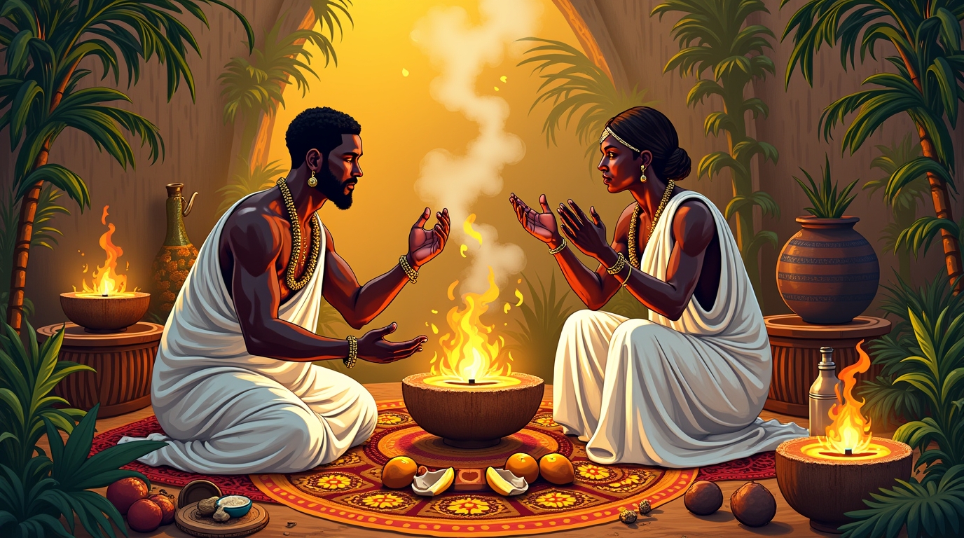 Sacrifícios ritualísticos na Mitologia Yoruba: Descubra seu Significado
