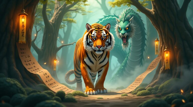 Sombra do Tigre na Mitologia Chinesa: Descubra seus Significados