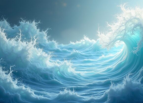 Sonhar com Oceano de Ondas de Luz: Descubra seus Significados