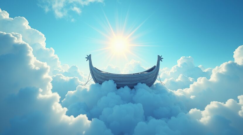 Sonhar com um barco que flutua no céu: Descubra o significado