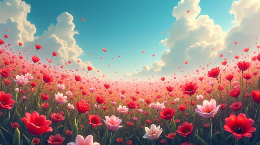 Sonhar com um campo de flores que desaparecem ao toque: Descubra o significado