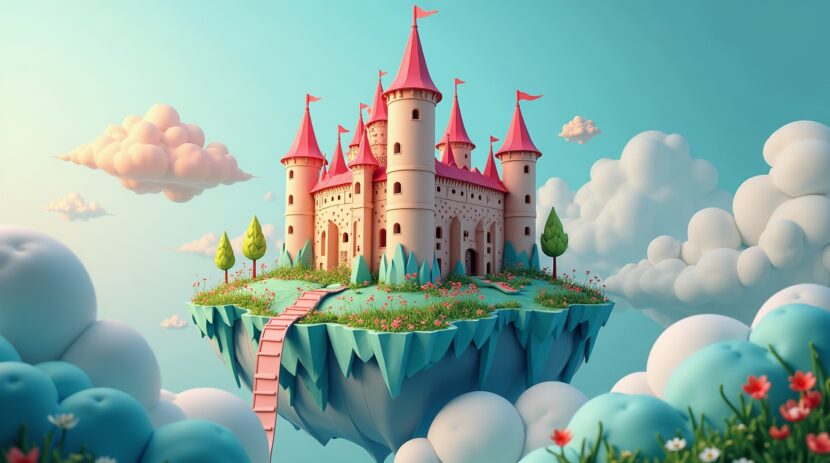 Sonhar com um castelo onde tudo é feito de papel: Descubra o significado
