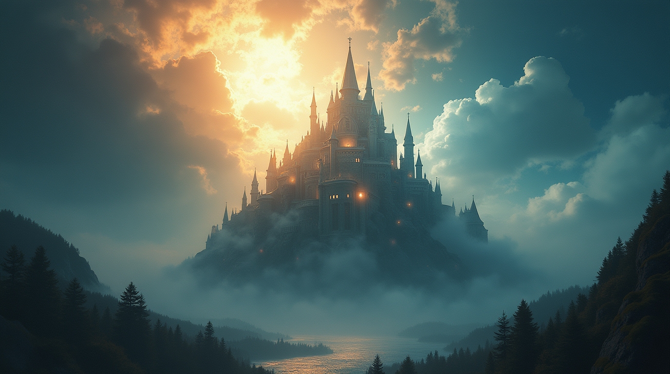 Sonhar com um castelo que se dissolve ao toque da luz: Descubra o Significado