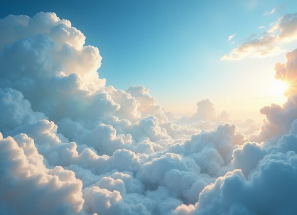 Sonhar com um Céu Onde as Nuvens Formam Histórias: Descubra o Significado