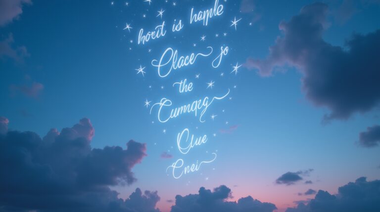 Sonhar com um Céu onde Chovem Letras e Palavras: Descubra o Significado