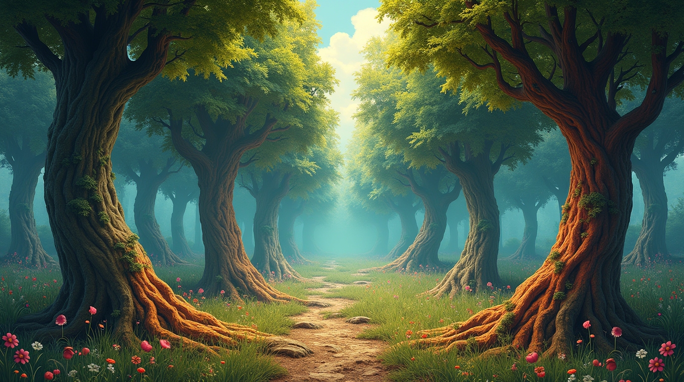 Sonhar com um jardim onde as árvores crescem ao contrário: O que significa?