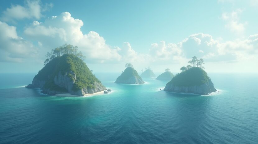 Sonhar com um mar onde as ilhas mudam de lugar: Descubra o significado
