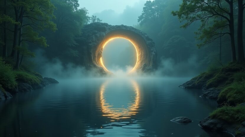 Sonhar com um Portal no Fundo de um Lago: Descubra o Significado