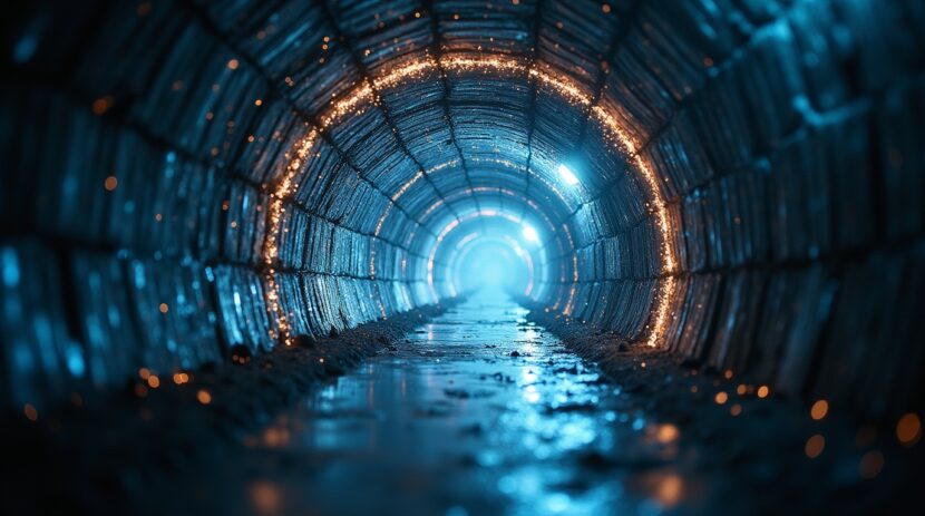 Sonhar com um túnel onde as luzes piscam: Descubra o significado
