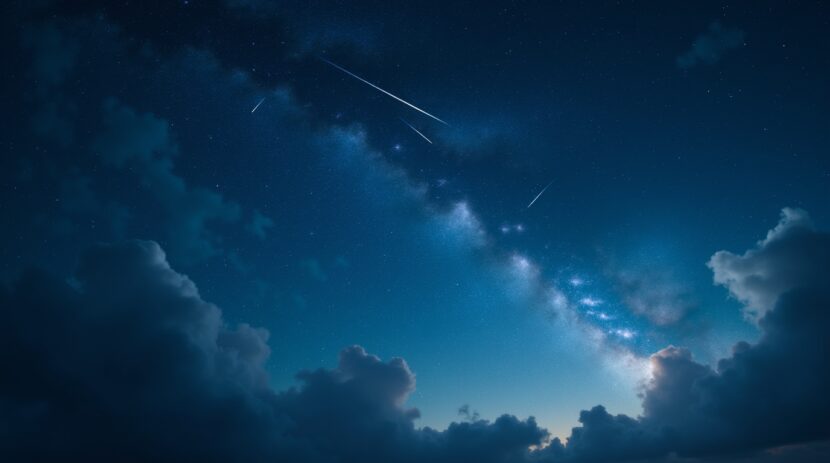 Sonhar com um vento que carrega fragmentos de estrelas cadentes: Descubra o significado