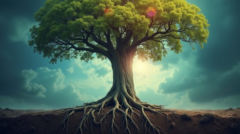 Sonhar com uma árvore que cresce ao contrário: significado revelador