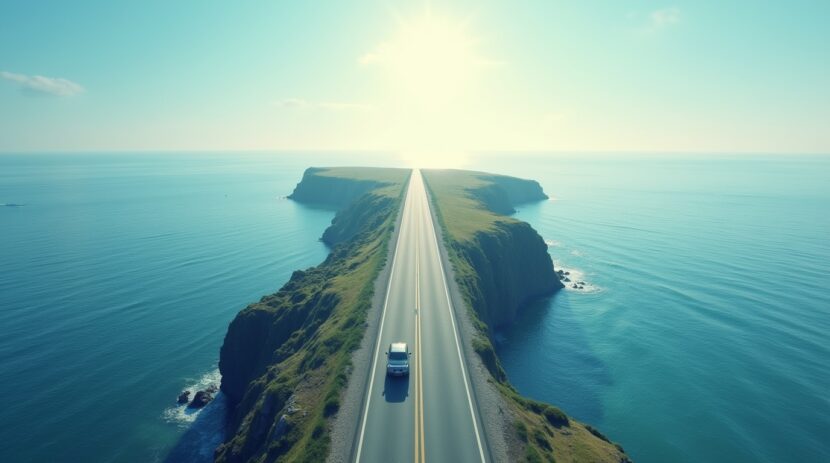 Sonhar com uma estrada que flutua sobre o oceano: O que significa?