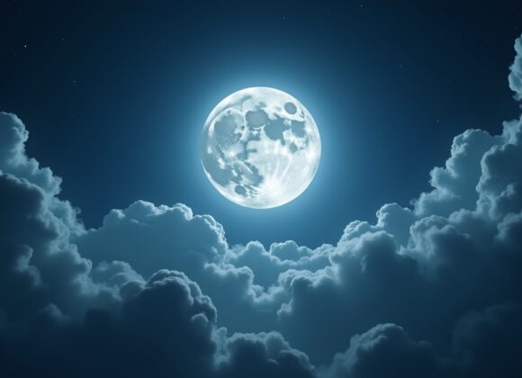 Sonhar com uma lua onde as nuvens formam palavras: O que significa?