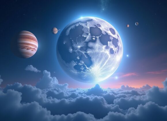 Sonhe com uma Lua que Reflete Imagens de Outros Planetas: Descubra os Significados